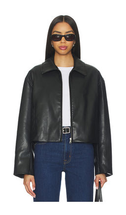 Enza Costa - Leather Minimal Jacket