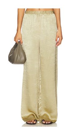Enza Costa - x REVOLVE Satin Textured Pant