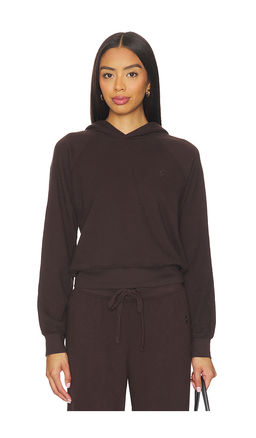 Eterne - Shrunken Lightweight French Terry Hoodie Sweatshirt