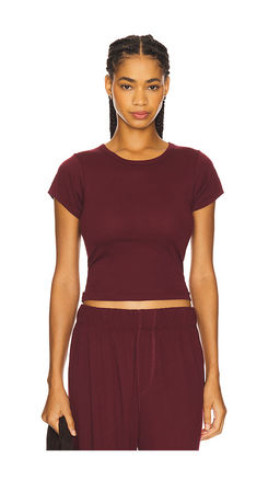 Eterne - Short Sleeve Cotton Modal Baby Tee