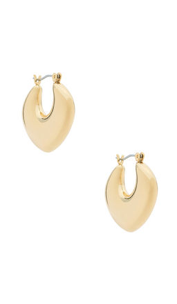 Ettika - Sculpted Curve Hoops Earrings