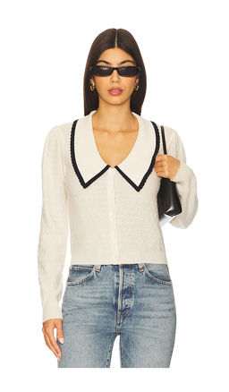 FRAME - Long Sleeve Cashmere Sailor Sweater