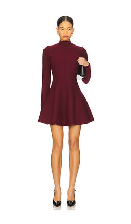 fleur du mal - Long Sleeve Flared Corset Dress