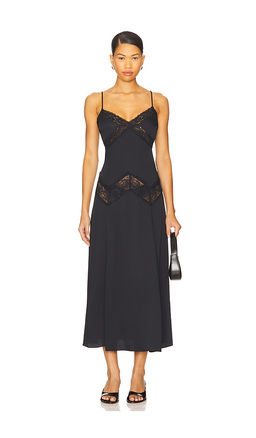 Frankies Bikinis - Ethereal Satin Midi Dress