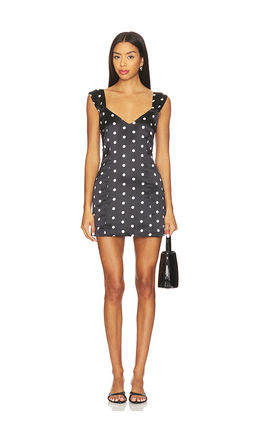 Frankies Bikinis - Aurabelle Sateen Mini Dress