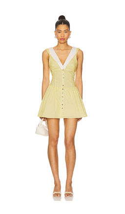 Frankies Bikinis - Marley Poplin Mini Dress