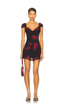 Frankies Bikinis - Lunarose Chiffon Mini Dress