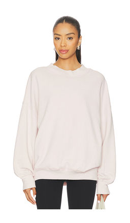 Free People - x We The Free Palm Springs Turtleneck In Mauve Chalk