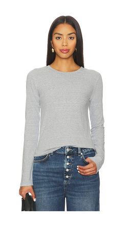 Free People - x We The Free Nova Long Sleeve Tee In Greyhound