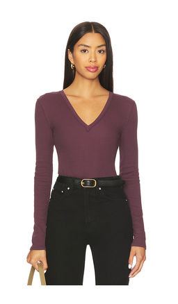Free People - x We The Free Neria Long Sleeve In Vintage Grape