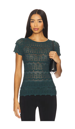 Free People - Angelina Lace Tee