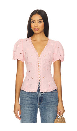 Free People - x REVOLVE Belle Eyelet Blouse