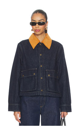 The Great - The Denim Swingy Jacket