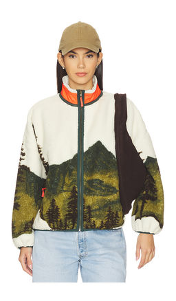 The Great - Plush Terrain Full Zip Jacket