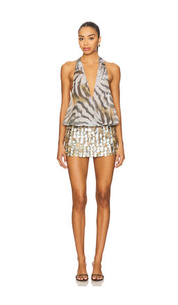 Jaded London - Draped Shell Mini Dress