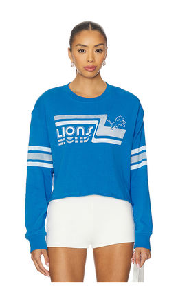 Junk Food - Lions Retro Crop Sweatshirt