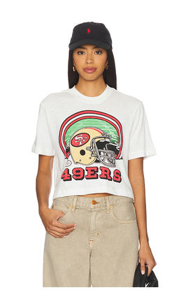 Junk Food - 49ers Game Time Crop Tee