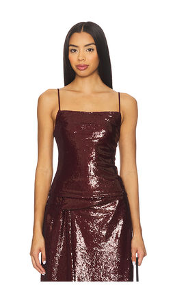 Kate Barton - Sequin Column Tank Top