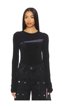 Kate Barton - Illusion Print Long Sleeve Top