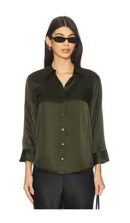 L'AGENCE - Dani 3/4 Sleeve Blouse Shirt