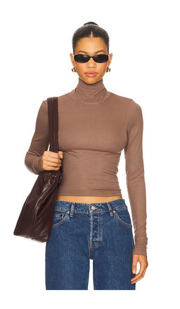 LA Made - Felix Crop Turtle Neck Top