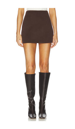 L'Academie - by Marianna Milly Wool Mini Skirt