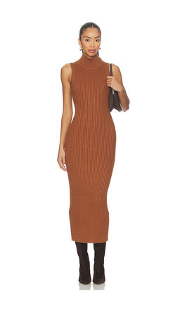 Lovers and Friends - Cary Mock Neck Midi Dress