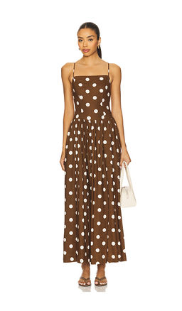 Majorelle - Dot Maxi Dress
