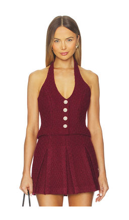 Majorelle - Sandy Halter Crop Top