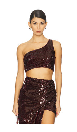 Mother of All - Lauren Sequins Crop Top