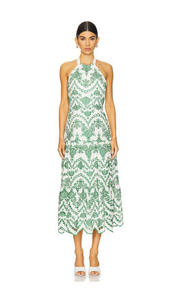 Milly - Hayden Scallop Eyelet Dress