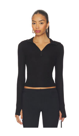 Michael Lauren - Jove Long Sleeve Half Zip Top