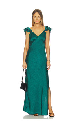 MORE TO COME - Becky Ruffle Maxi Dress
