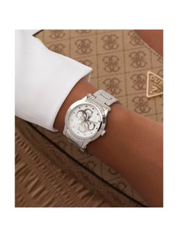 Guess - Gt Annette Silver Round Dial Analog Women's Watch - GW0861L1 (Medium)