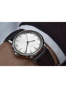 Timex - Marlin Reissue Silver Tone Round Dial Mechanical Men's Watch - TW2R47900U9 (Medium)