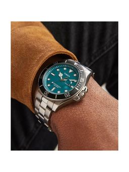 Timex - TREND Green Round Dial Analog Men's Watch - TWEG27003 (Medium)