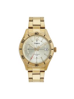 Timex - Champagne Round Dial Analog Men's Watch - TWEG295SMU08 (Medium)
