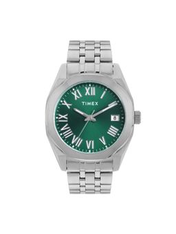 Timex - Green Round Dial Analog Men's Watch - TWEG296SMU02 (Medium)