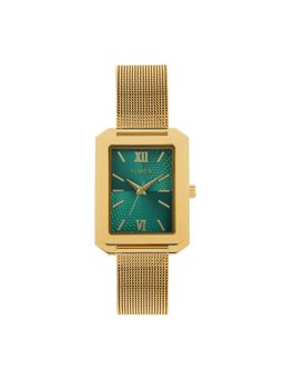 Timex - Green Rectangle Dial Analog Women's Watch - TWEL233SMU04 (Medium)