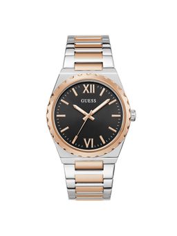 Guess - Gd Central Black Round Dial Analog Men's Watch - U1394G7M (Medium)