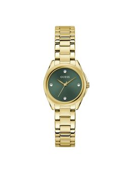 Guess - Gd Bette Green Round Dial Analog Women's Watch - U1423L5M (Medium)