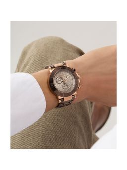 GC - GUESS COLLECTION One Sport Beige Round Dial Analog Men's Watch - Y70010G1 (Medium)