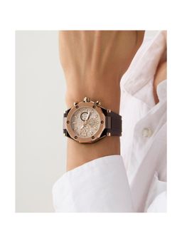 GC - GUESS COLLECTION Legacy Beige Round Dial Analog Men's Watch - Z18007G1 (Medium)