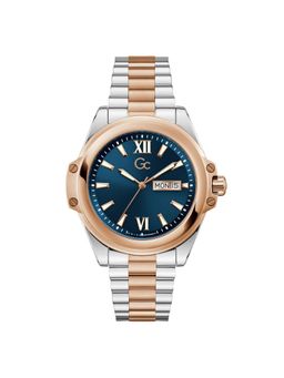 GC - GUESS COLLECTION Bolt Blue Round Dial Analog Men's Watch - Z60001G7 (Medium)