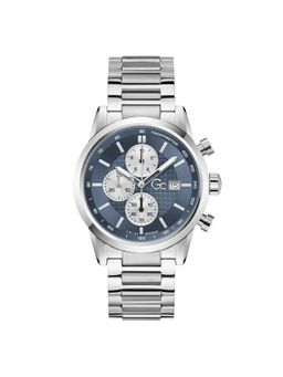 GC - GUESS COLLECTION Gallant Blue Round Dial Analog Men's Watch - Z61005G7 (Medium)