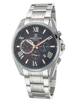 Daniel Klein - Analog Blue Dial Men's Watch-DK.1.12454-3