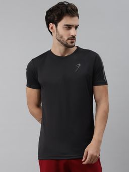 FUAARK - Mens Grey Apex Sports and Gym T-Shirt
