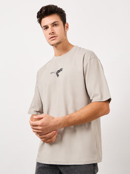 Styli - Men Oversize Pure Cotton Minimal T-Shirt