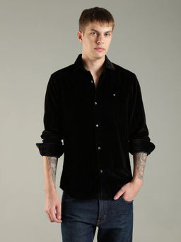 Tommy Hilfiger - Brown Solid Regular Fit Shirt