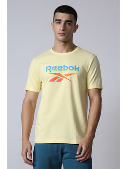 Reebok - Yellow Men T-Shirt